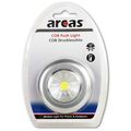 ARCAS LED COB, Svietiace tlačidlo, strieborné