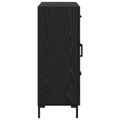 vidaXL Servírovacia skriňa Čierny dub 69.5 x 34 x 90 cm