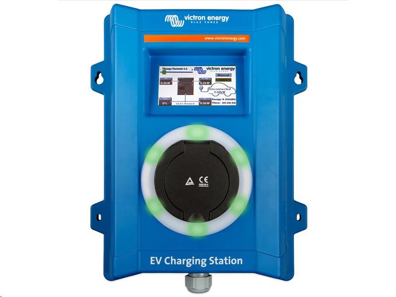 Nabíjecí stanice Victron Energy EVC300400300 Type 2 22kW modrá (s dotykovým displejem)