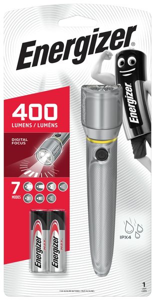 Energizer ručné svietidlo Metal Vision HD 2 x AA