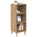 vidaXL Servírovacia skriňa Remeselný dub 34,5 x 32,5 x 90 cm