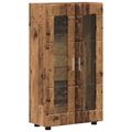vidaXL Servírovacia skriňa FLORIN 55,5 x 29 x 100 cm Staré drevo