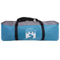 vidaXL Párty stan 4-miestny Modrá 185T Polyester s PU náterom