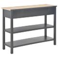 vidaXL Komoda z drevotriesky čierna 110x35x80 cm