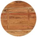 vidaXL Stolová doska Ø70x3,8 cm okrúhla akáciový masív