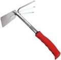 Záhradná motyčka s kypričom, dĺžka 290 mm, ergonomická rukoväť SIXTOL