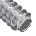 vidaXL Skrutka 2 ks Strieborná M6 x 12 mm Železo