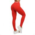 Dámske legíny Simple Rouge Red - GymBeam, veľkosť L, veľkosť oblečenia L