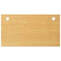 vidaXL Doska stola 110x60x4 cm, bambus