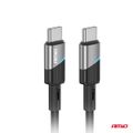 Kábel USB-C na USB-C 60W 100cm FullLINK AMIO-03926