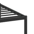VidaXL Rám postele bez matraca Dub hnedý 200x200 cm Konštrukcia dreva