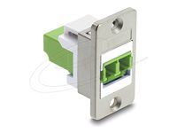 Delock Panel Mount LC Duplex female to L