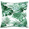 vidaXL Dekoratívne vankúše 4 ks vzor listov 60x60 cm látka