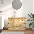 vidaXL Komoda Corona 112x40x75 cm borovicový masív