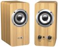 GENIUS repro SP-HF400 Pine Wood/ 2.0/ 10W/ drevené/ farba svetlé drevo Reproduktory, 2.0, 10W, 3,5mm jack, drevené, svetlé drevo