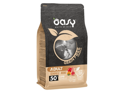 OADGDAAS0250 Oasy Grain free Adult Small/Mini LAMB 2,5kg