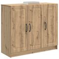 vidaXL Servírovacia skriňa Dub artisan 89 x 34,5 x 77 cm