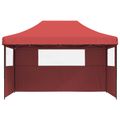vidaXL Párty stan 292 x 440 x 315 cm Vínovo červená Oxfordská látka