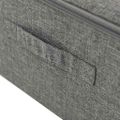 vidaXL Úložné boxy 2 ks látkové 70x40x18 cm antracitové