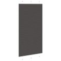 vidaXL plisovaná roleta čierna 110x200 cm Šírka látky 109,4 cm