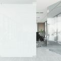vidaXL Okenná fólia matná biela 45x1000 cm PVC