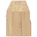 vidaXL TV nástenné skrinky 2 ks dub sonoma 80x30x30cm kompozitné drevo