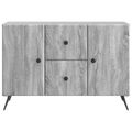 vidaXL Servírovacia skriňa so zásuvkou Sivá sonoma 89 x 34,5 x 60 cm