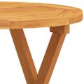 vidaXL Bistro stolík Ø46x47 cm akáciový masív