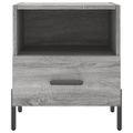 vidaXL Nočné stolíky 2 ks sivé sonoma 40x35x47,5 cm kompozitné drevo