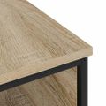 vidaXL Nočný stolík Sonoma dub 41 x 28 x 76 cm Kompozitné drevo