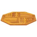 vidaXL Stolová doska 80x80x2,2 cm osemuholník masívna akácia