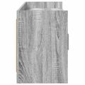 vidaXL TV skrinka 168 x 33 x 47 cm Sivý Sonoma Kompozitné drevo
