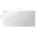 vidaXL Bazénová plachta strieborná 488x244 cm PE