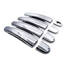 Kryty kľučiek dverí VW GOLF 5 2003 - 2008 chróm plast