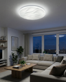 LED stropní svítidlo TR-608C - LIKA 80W 7600lm ø78cm CCT + ovladač Trixline