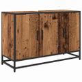 vidaXL Sada kúpeľňového nábytku 3 ks Staré drevo 90 x 33 x 60 cm