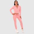 Dámske tepláky TRN pink - GymBeam, veľkosť XXL, veľkosť oblečenia XXL