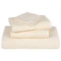 vidaXL Uteráky FROGN 10 ks krémové 100x200 cm 360 g/m²
