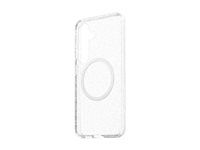 Zadný kryt pre mobilný telefón - termoplastický polyuretán (TPU), polykarbonát - biela, hviezdne svetlo - pre Samsung Galaxy S25
