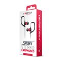 Slúchadlá Forever Sport Music s jack 3,5 mm, červené