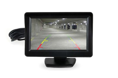 Displej TFT01 4,3" pre parkovacie senzory s kamerou AMiO-01020