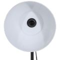 vidaXL Podlahová lampa 25 W biela 30x30x90-150 cm E27