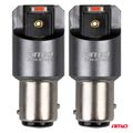 LED žiarovky FULL CANBUS PRO P21/5W 2x1860 SMD červené 12V 24V AMIO-03596