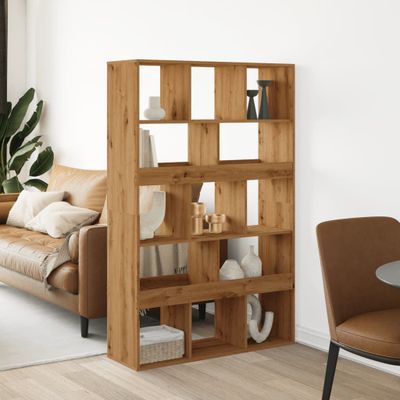 vidaXL Deliaca stena dub artisian 100x33x156,5 cm kompozitné drevo