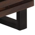 vidaXL Nočné stolíky 2 ks 40x34x46 cm masívne mangovníkové drevo