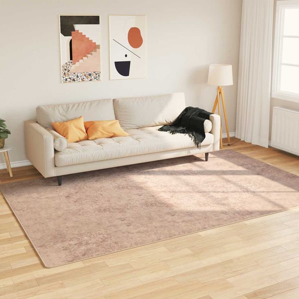 vidaXL Behúň MARSA Piesková 150 x 230 cm Polyester a PVC