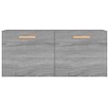 vidaXL Nástenná skrinka sivý dub sonoma 80x35x36,5 cm spracované drevo