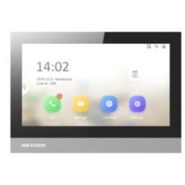 Hikvision 7" IP bytový dotykový monitor pre zápustnú montáž; Wi-Fi; PoE