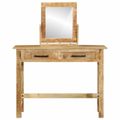 vidaXL Toaletný stolík Hnedá 100 x 40 x 120 cm Masívne mango drevo