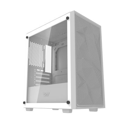 Počítačová skriňa Darkflash M305 Mesh bez ventilátorov (biela)